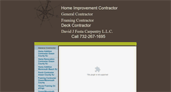 Desktop Screenshot of davidjfestacarpentry.com